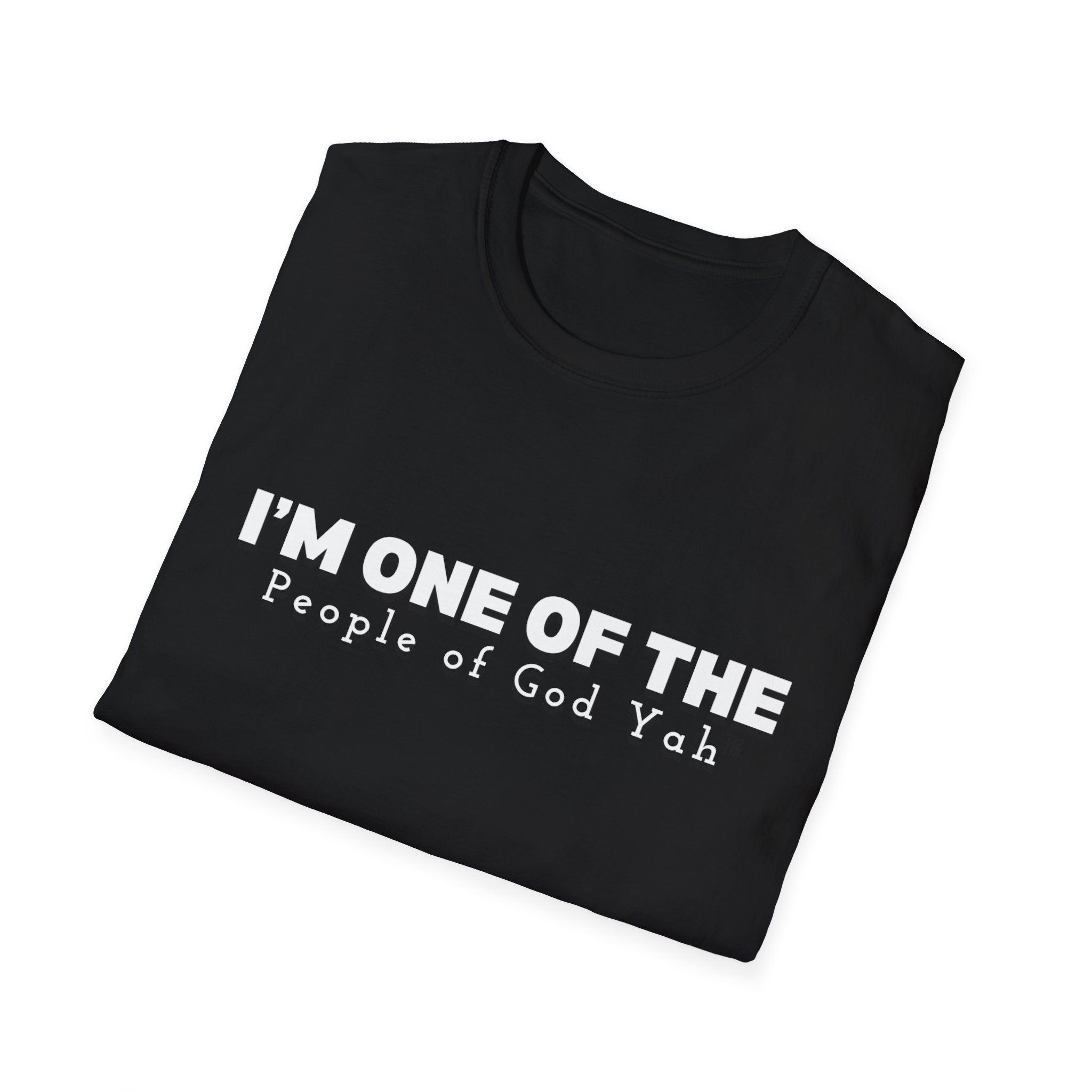 "I'm One of the People of God Yah" Unisex Short Sleeve T-Shirt - Image 3