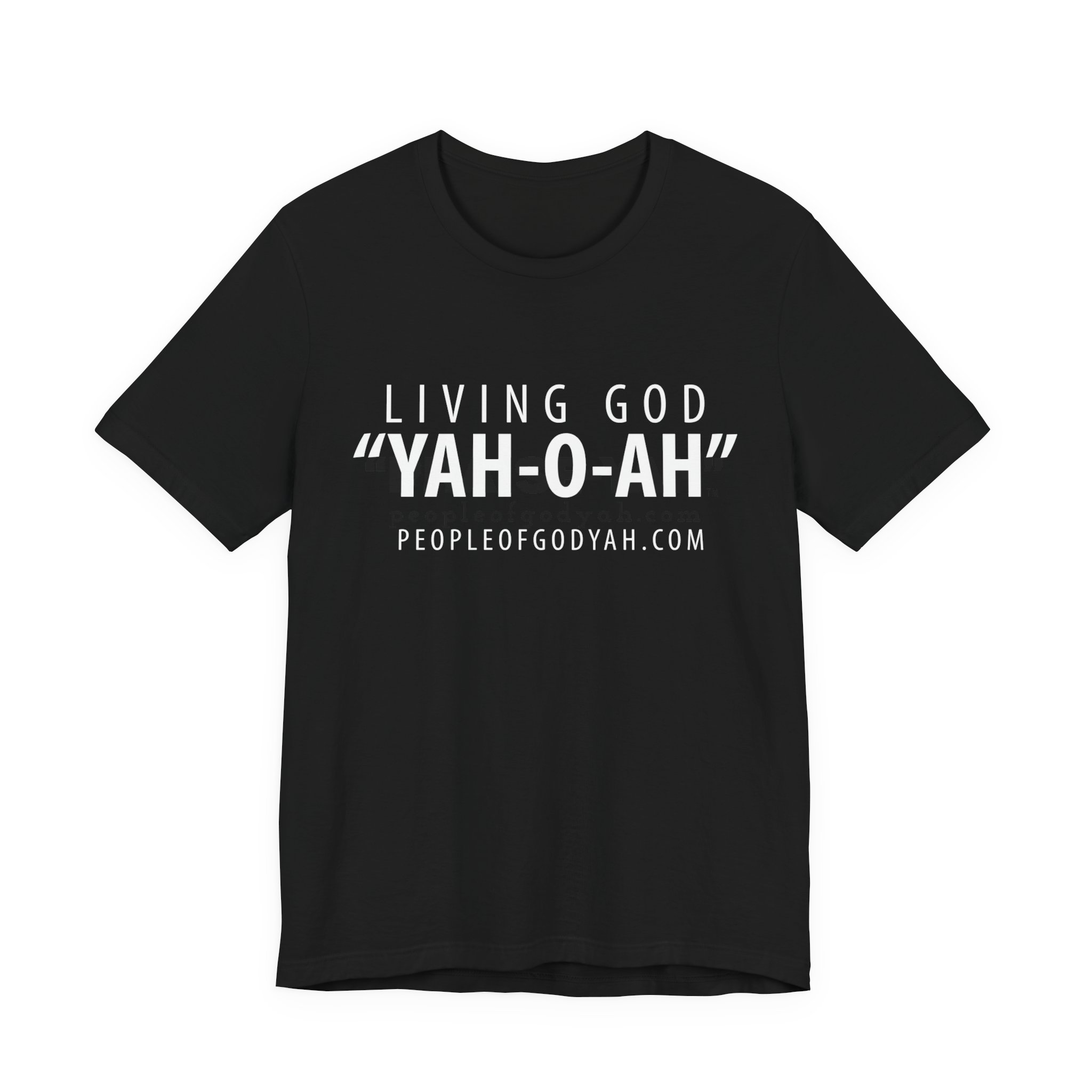 Living God "YAH-O-AH" Unisex Short Sleeve T-Shirt - Image 7