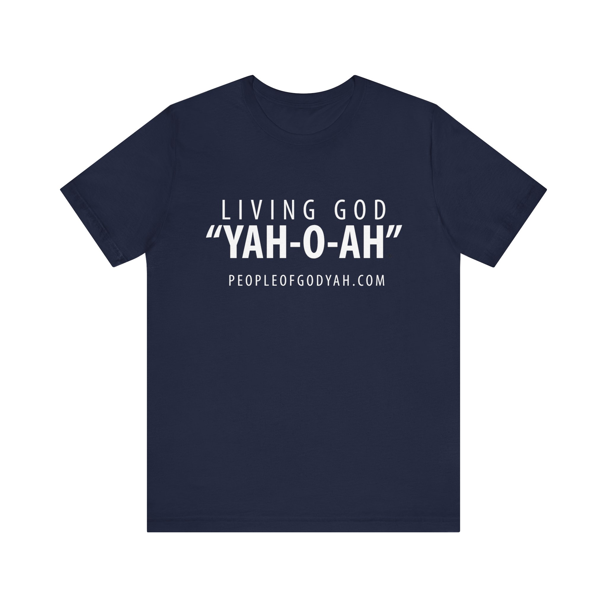 Living God "YAH-O-AH" Unisex Short Sleeve T-Shirt - Image 9