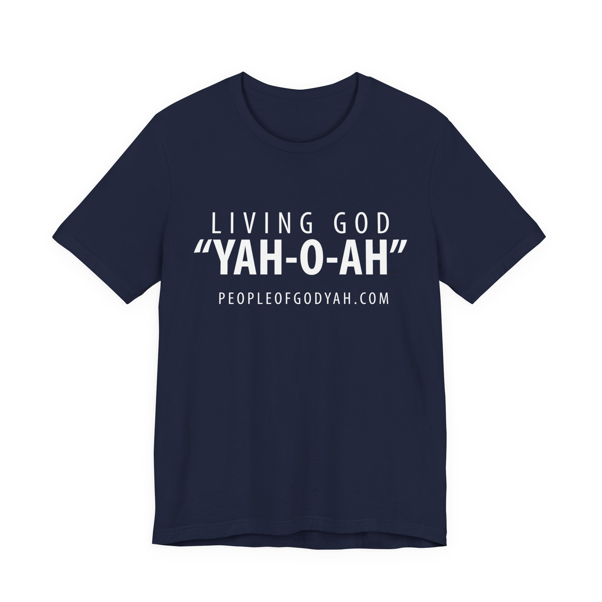 Living God "YAH-O-AH" Unisex Short Sleeve T-Shirt - Image 11