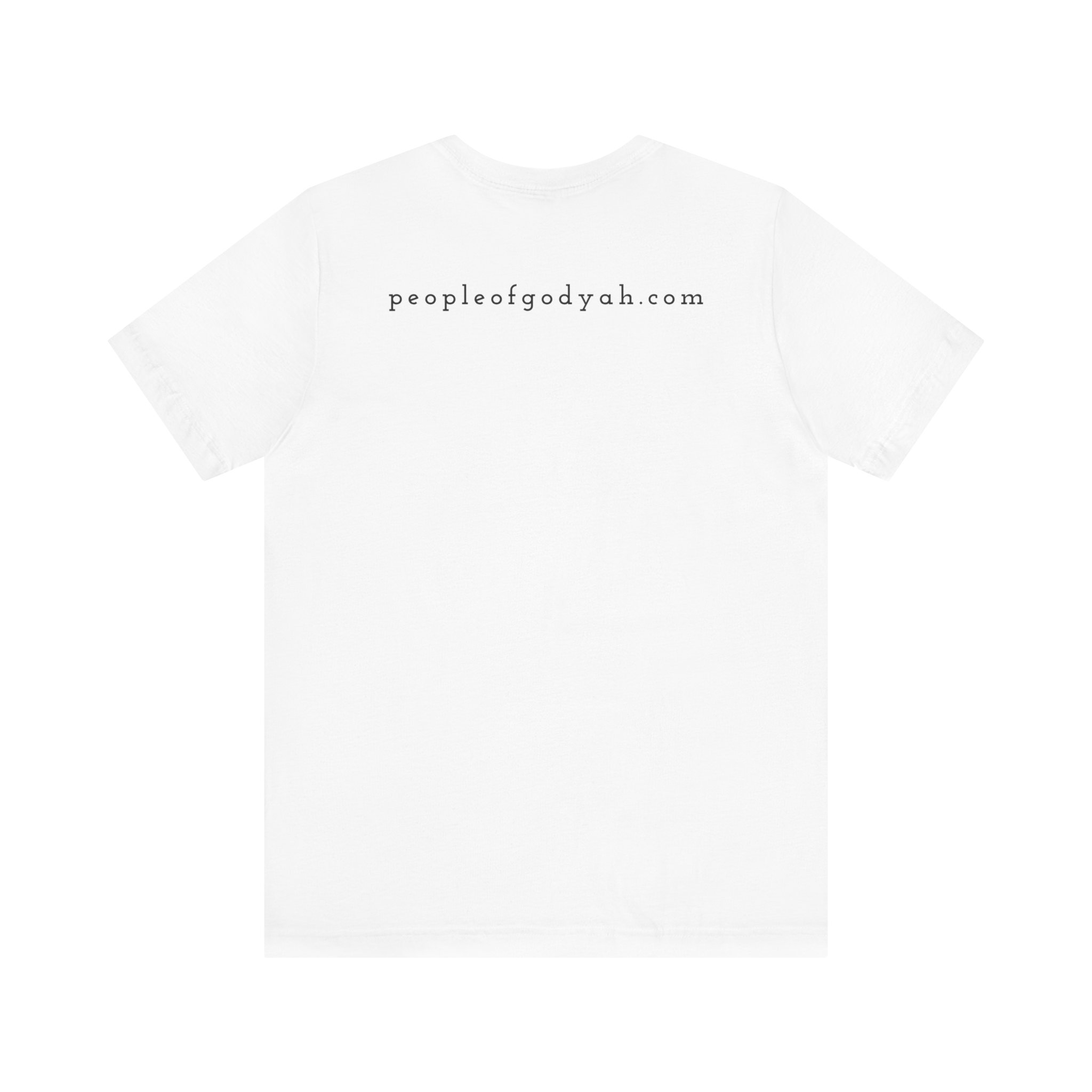 Living God "YAH-O-AH" Unisex Short Sleeve T-Shirt - Image 2