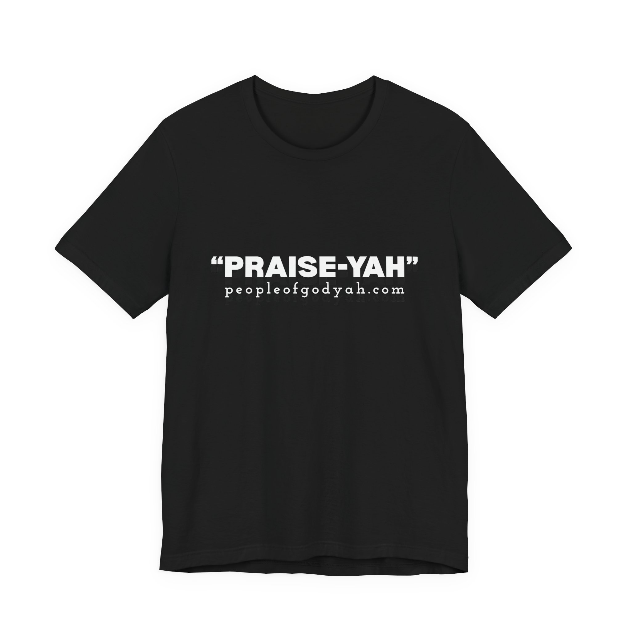 "PRAISE-YAH" Unisex Short Sleeve T-Shirt - Image 3